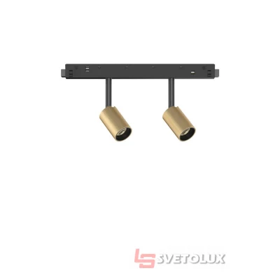 Трековый светильник Ideal Lux Ego track double 05w 3000k on-off 282008